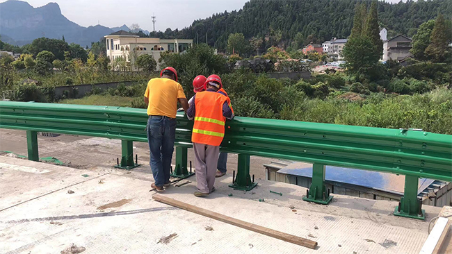 舟山高速公路护栏板的维护确保道路安全的关键环节